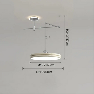 Plafonnier Moderne – Luminaire Designer Contemporain à Bras Réglables