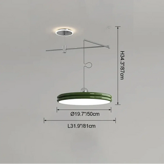 Plafonnier Moderne – Luminaire Designer Contemporain à Bras Réglables