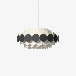 Modern elegant metal discs pendant light, designer hanging ceiling lamp for living room