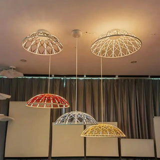 REDALI Modern Dome Braided Multicolored Ceiling Light – view 2
