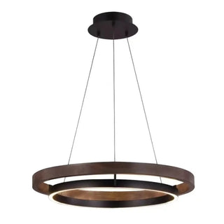 HOSE Modern LED Double Rings Ceiling Light – view 4
