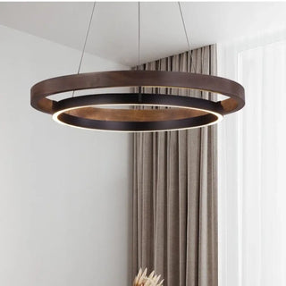 HOSE Modern LED Double Rings Ceiling Light – view 2