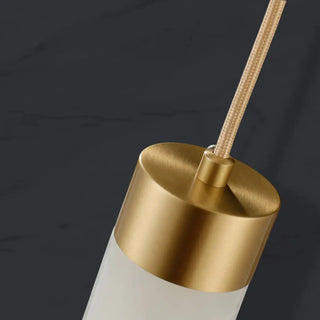 Modern Pendant Light - Designer Marble Pendant Lamp with Soft Ambient Lighting