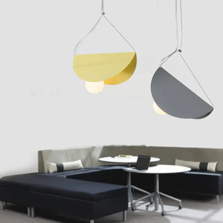 Designer multi-colored pendant lamp, modern stylish interior ceiling hanging light