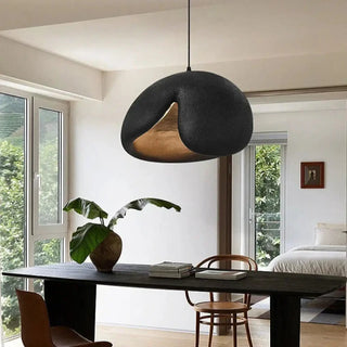 OUSA Modern Asymmetric Gilded Pendant – view 2