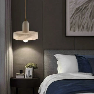 PILIAS Modern Natural White Stone Pendant – view 1