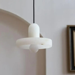 PILIAS Modern Natural White Stone Pendant – view 5