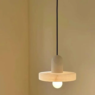 PILIAS Modern Natural White Stone Pendant – view 2