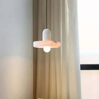 PILIAS Modern Natural White Stone Pendant – view 4
