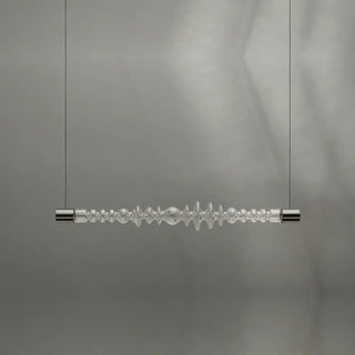 ANDOLA Modern Horizontal Textured Glass Ceiling Light – view 1