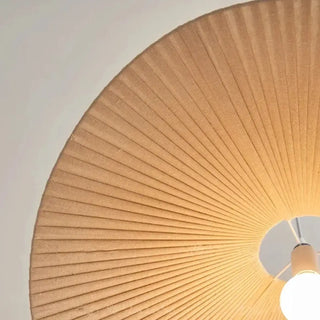 AIROL Natural Fabric Wing Shape Elegant Ceiling Light – view 3