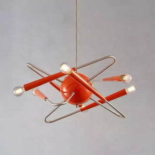 AMIRAHI Orange Sputnik Contemporary Style Ceiling Light – view 4