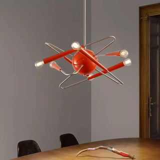 AMIRAHI Orange Sputnik Contemporary Style Ceiling Light – view 2