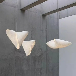 FLOTI Organic White Floating Veil Ceiling Light – view 2