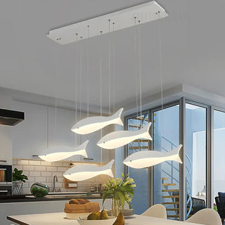POISO Fish Design Dining Room Ceiling Light – view 2