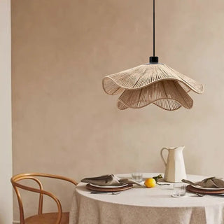 PREOCUPE Wavy Flower Bohemian Ceiling Light – view 1