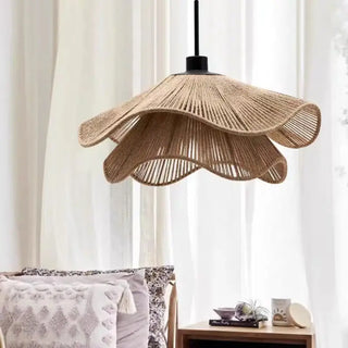 PREOCUPE Wavy Flower Bohemian Ceiling Light – view 2