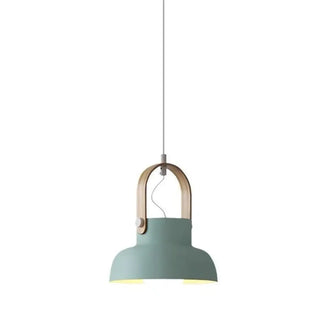 LEDINA Scandinavian Multicolour Wood Ceiling Light – view 2