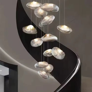 SCULPTGL Sculptural Glass Textured Design Ceiling Light – view 3
