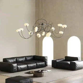 GRATOSY Sculptural Black Multi-Light Ceiling Light – view 3