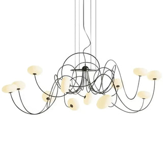 GRATOSY Sculptural Black Multi-Light Ceiling Light – view 7