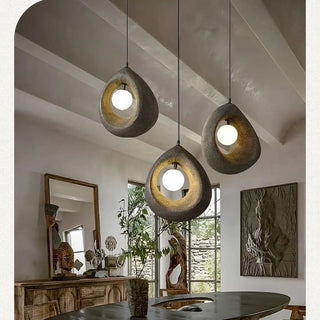 PLASTORG Sculptural Organic Plaster Ceiling Light – view 2