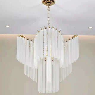 Geometric pendant light design, minimalist contemporary ceiling hanging fixture