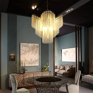 Geometric minimalist pendant light, contemporary design ceiling fixture