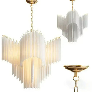 Minimalist contemporary pendant lamp, geometric light design ceiling hanging light