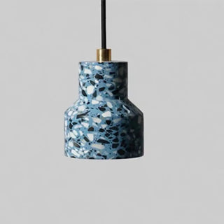 PUMPKIN Terrazzo Bell Contemporary Ceiling Light – view 1