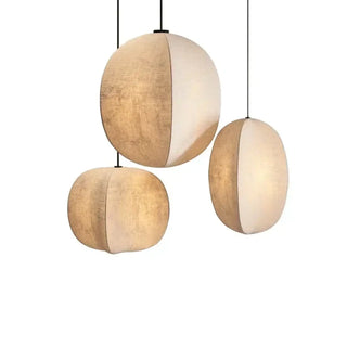 MALISME Beige Textile Organic Form Ceiling Light – view 9