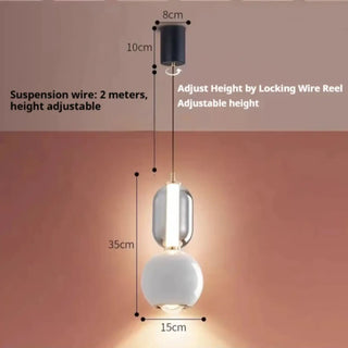 FODOSE Opaline Glass Globe White Modern Ceiling Light – view 7