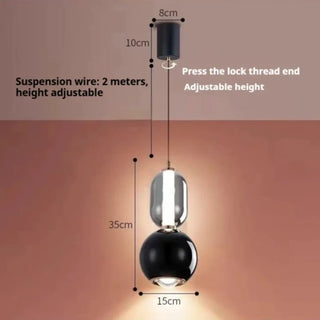FODOSE Opaline Glass Globe White Modern Ceiling Light – view 8