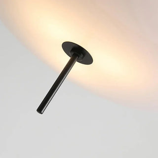 MONIMI Disk LED Minimalist Black White Ceiling Light – view 6