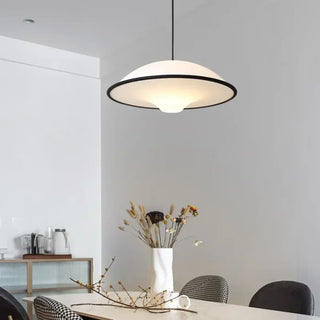 LANE Modern White UFO Disk Ceiling Light – view 1
