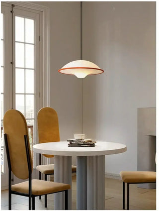 LANE Modern White UFO Disk Ceiling Light – view 2