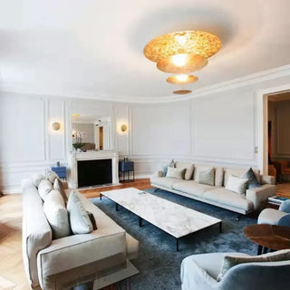 LUMOFL Modern Disc Leaf Effect Ceiling Light – view 2