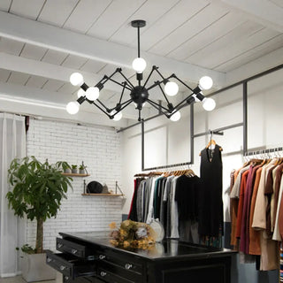 KLAKO Modern Gilded Molecular Ceiling Light – view 2