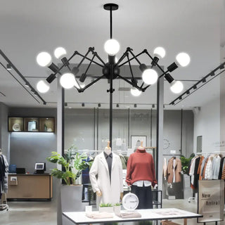 KLAKO Modern Gilded Molecular Ceiling Light – view 4