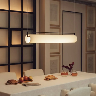 LINIA Elegant Opaline Dining Room Ceiling Light – view 2