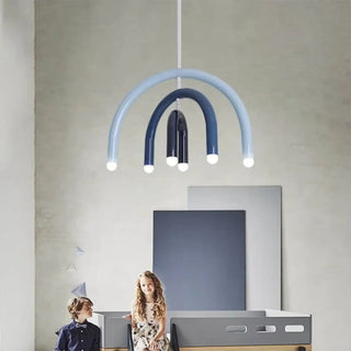 PASTEL Children's Bow Sky Pastel Pendant – view 2