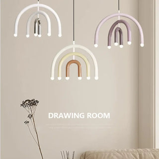 PASTEL Children's Bow Sky Pastel Pendant – view 5
