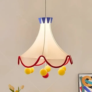 Playful circus pendant lamp, children's room ceiling hanging light