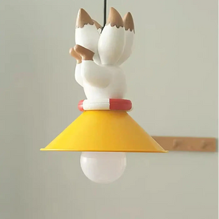 NAMILO Yellow Child Room Decorative Puppy Ceiling Light – view 7