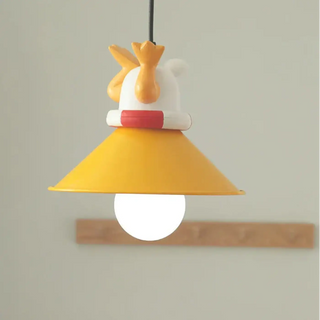 NAMILO Yellow Child Room Decorative Puppy Ceiling Light – view 5