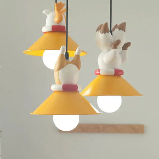NAMILO Yellow Child Room Decorative Puppy Ceiling Light – view 4