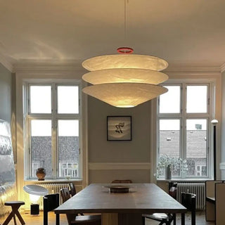 GONO Three-Level Floating Disc Ceiling Light – view 3