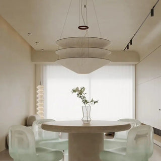 GONO Three-Level Floating Disc Ceiling Light – view 1