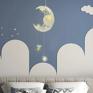 FETY Fairytale Moon and Stars Luminous Ceiling Light – view 2