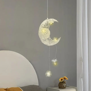 FETY Fairytale Moon and Stars Luminous Ceiling Light – view 3